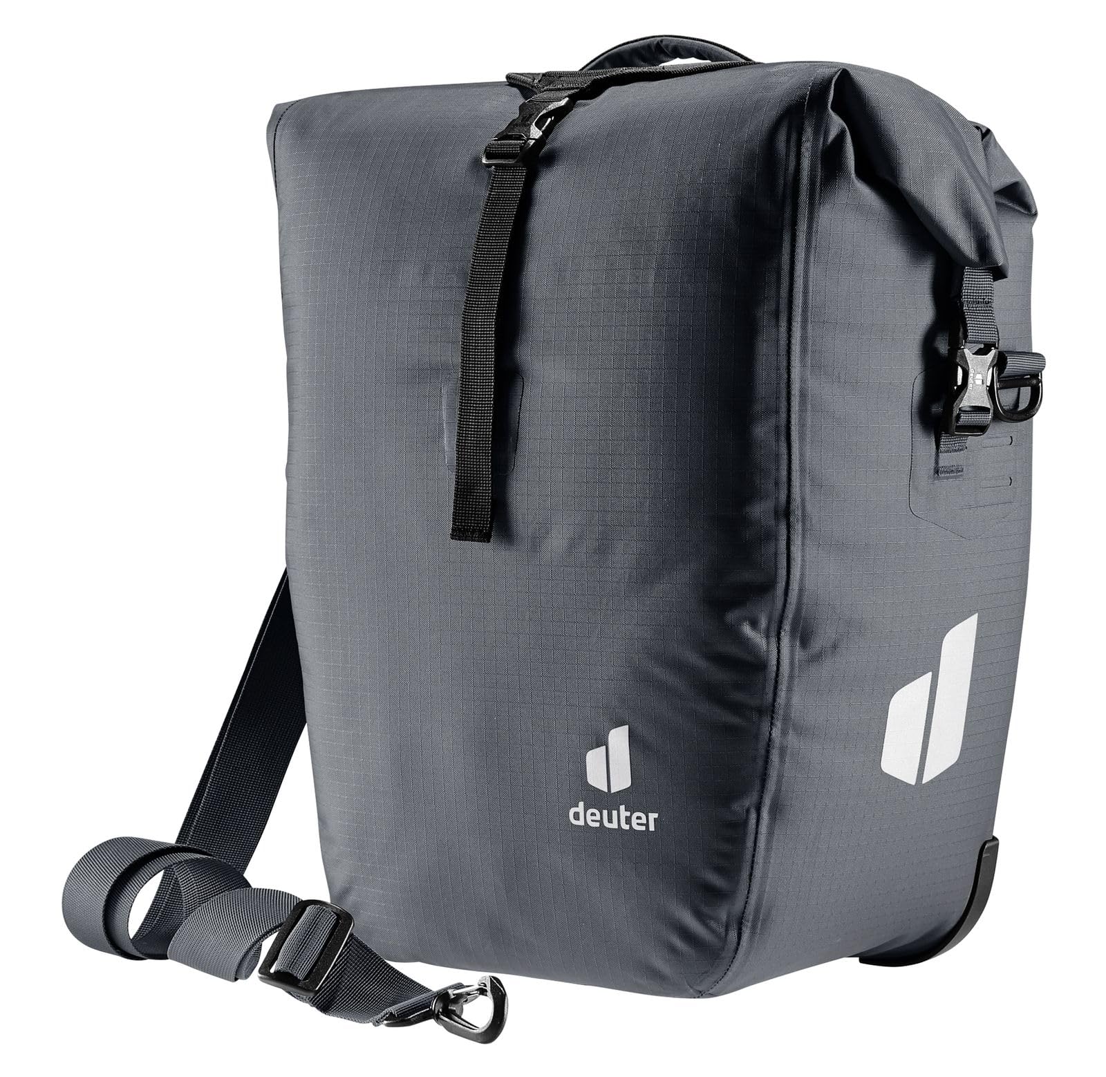 deuter-weybridge-25-5-sacca-da-bicicletta-roll-top-impermeabile-con-sistema-bagf image 2