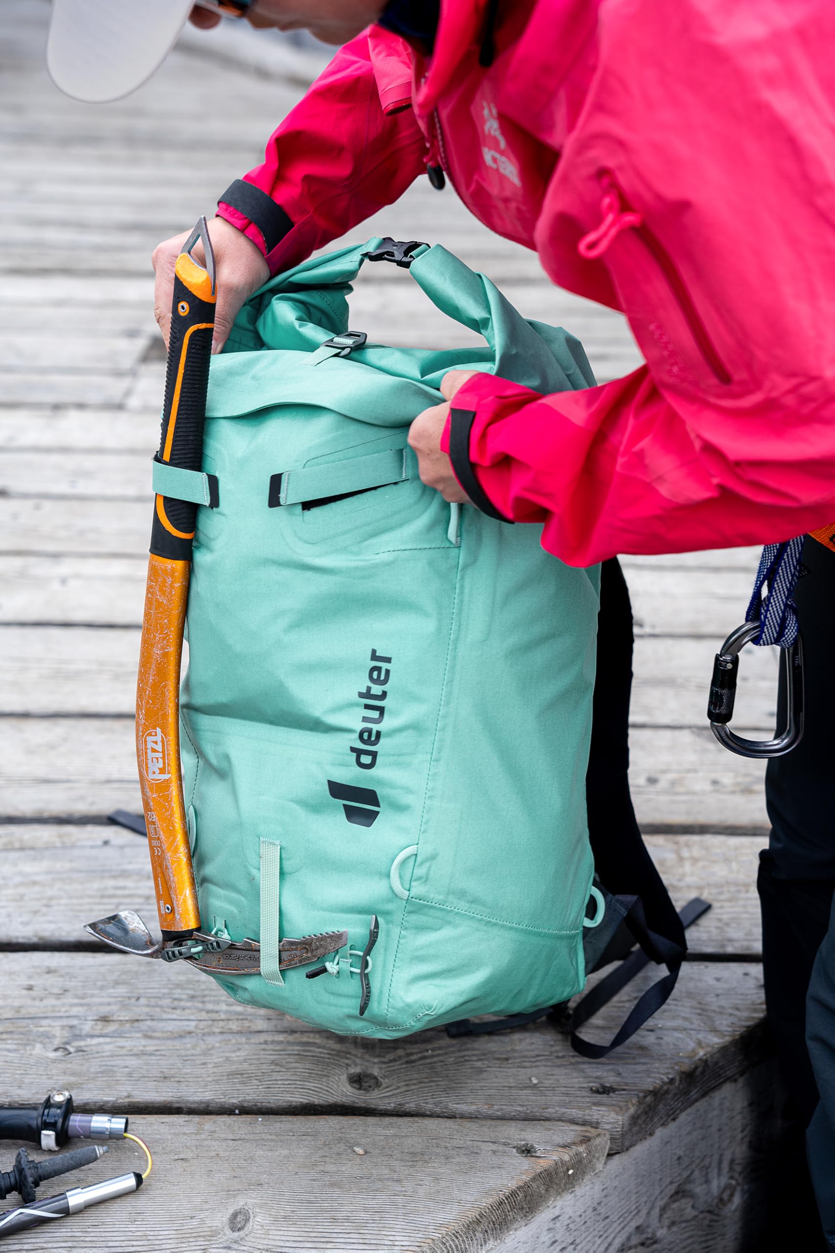 deuter-durascent-28-sl-zaino-alpino-donna-28-l-roll-top-impermeabile image 8