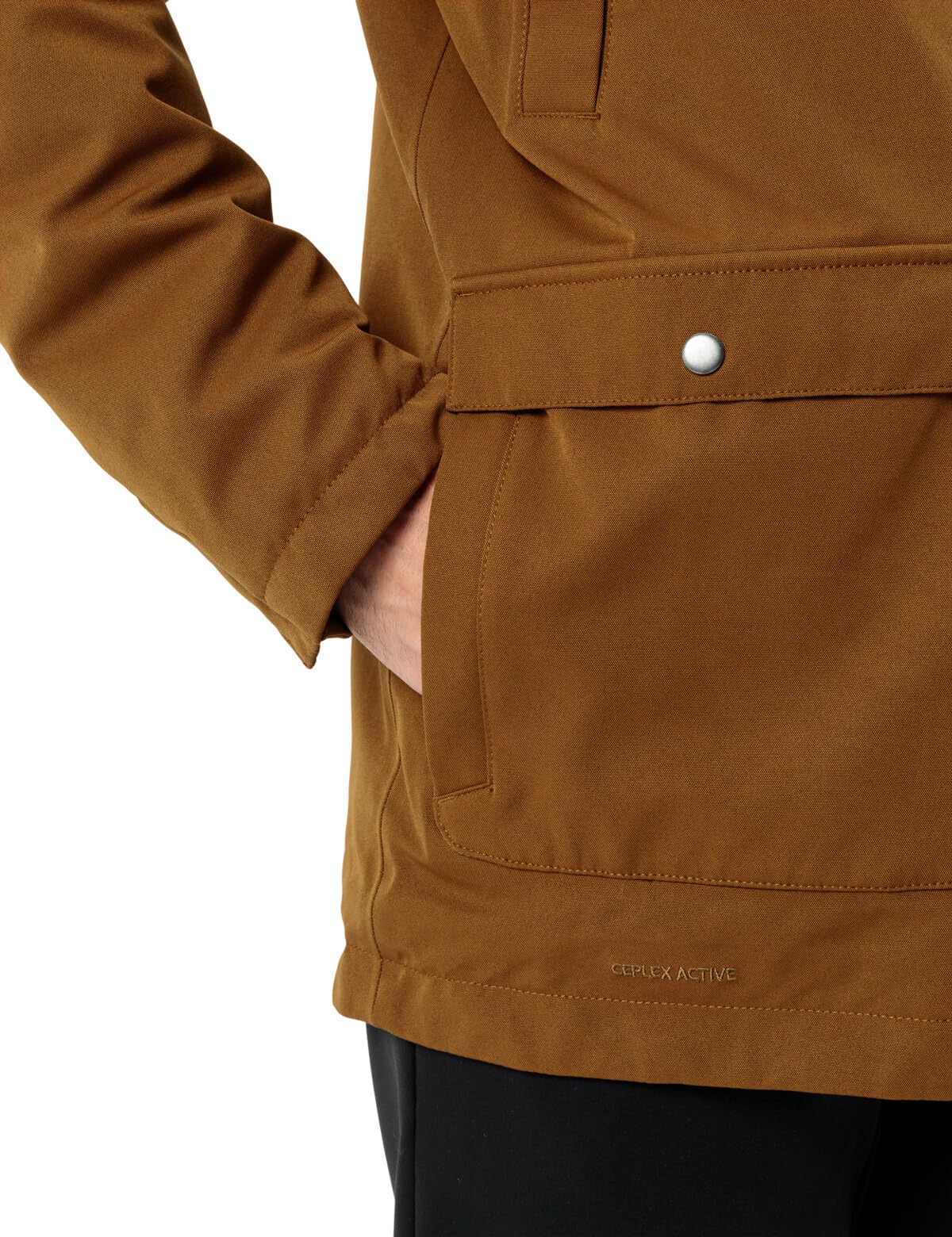 vaude-manukau-parka-antipioggia-uomo-con-membrana-e-primaloft-black-eco image 5