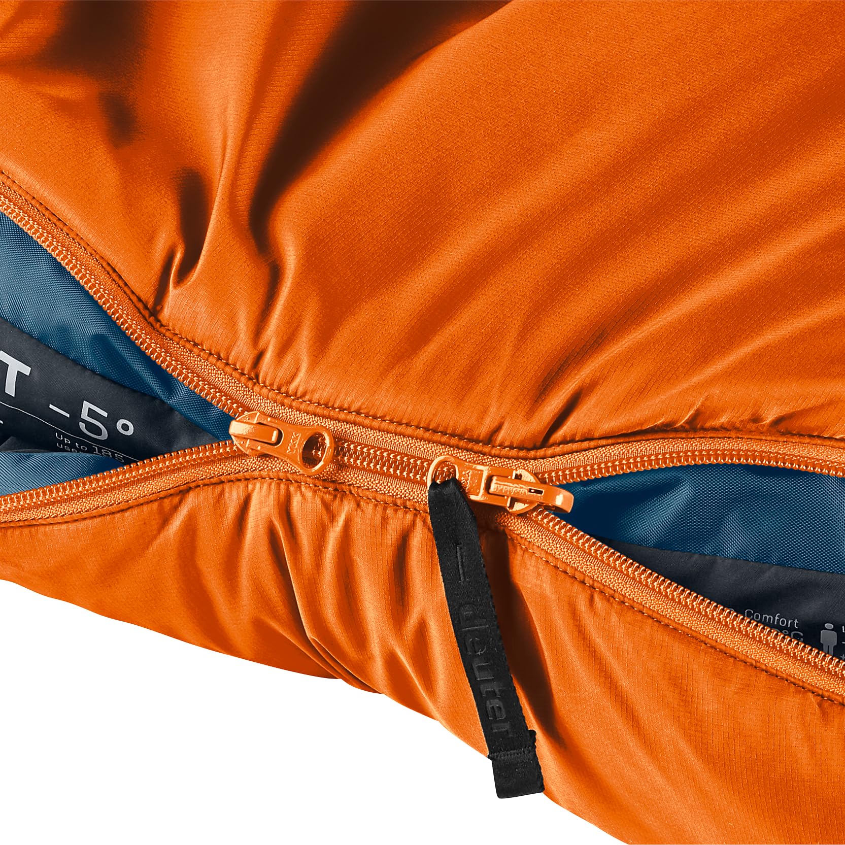 deuter-orbit-5-el-sacco-a-pelo-sintetico-extra-long-modello-2023-fino-a-200-cm image 5
