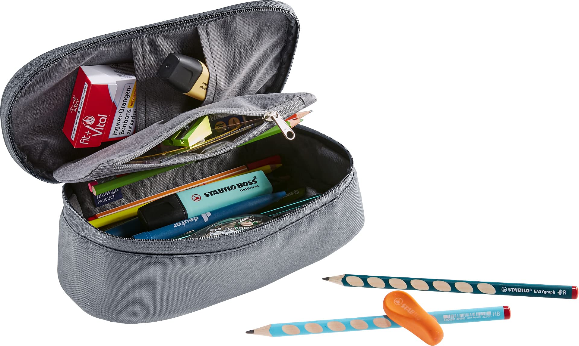 deuter-pencil-case-astuccio-scolastico-in-materiale-riciclato-bluesign image 2