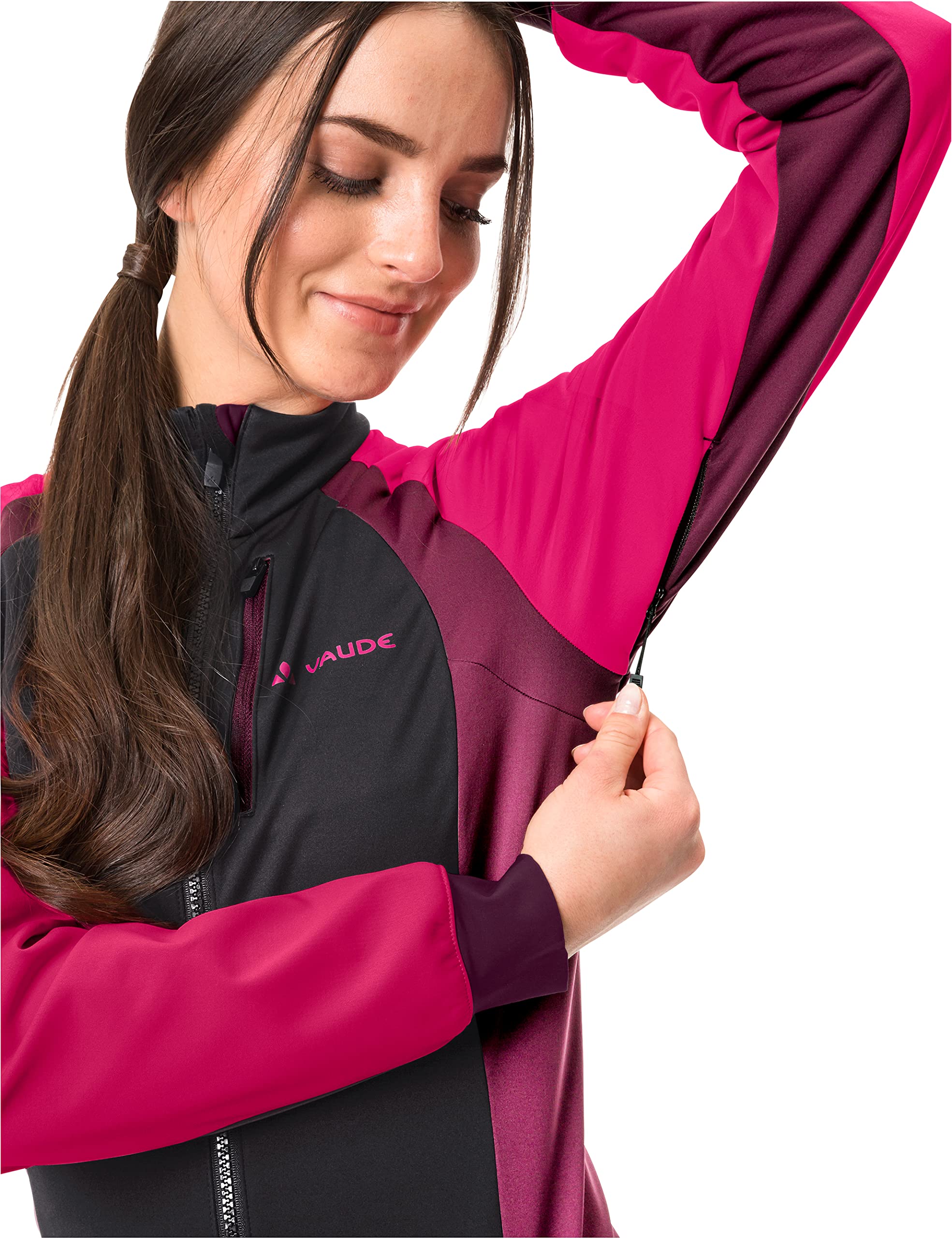 vaude-giacca-posta-softshell-da-donna-3-strati-antivento-100-poliestere-riciclat image 5