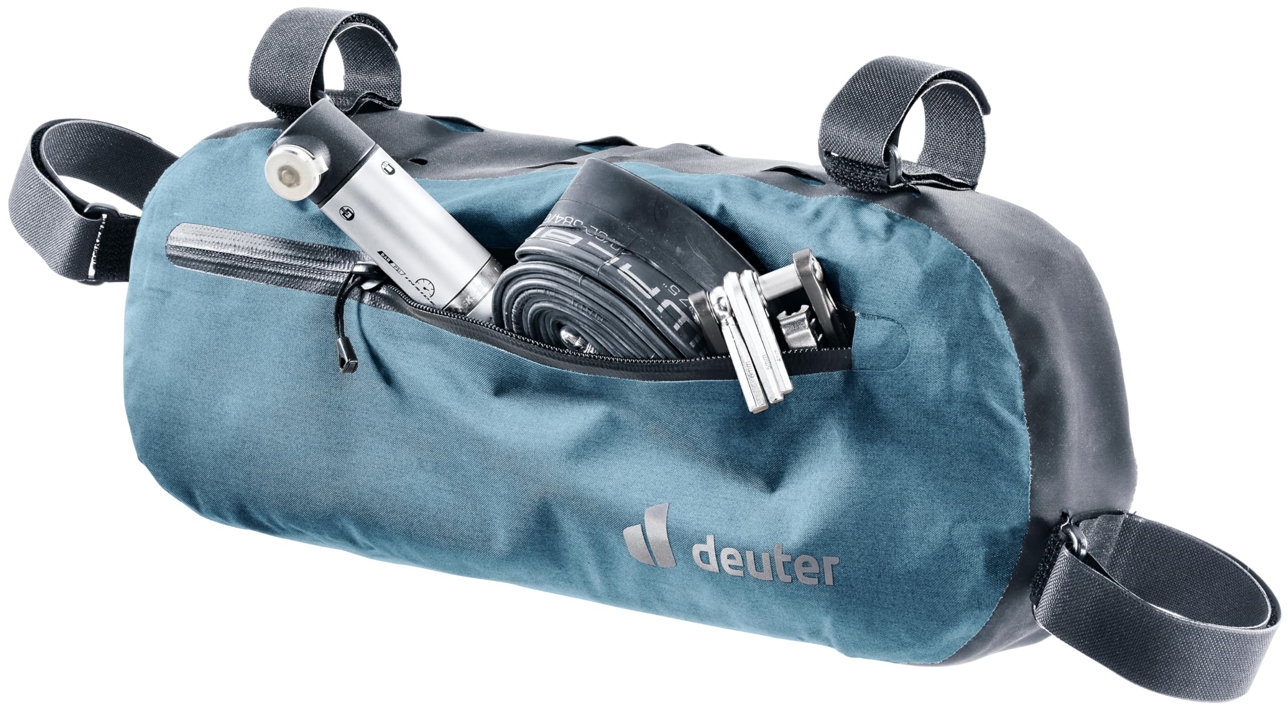 deuter-cabezon-sb-16-borsa-da-sella-e-portapacchi-impermeabile-roll-top-per-bici image 2