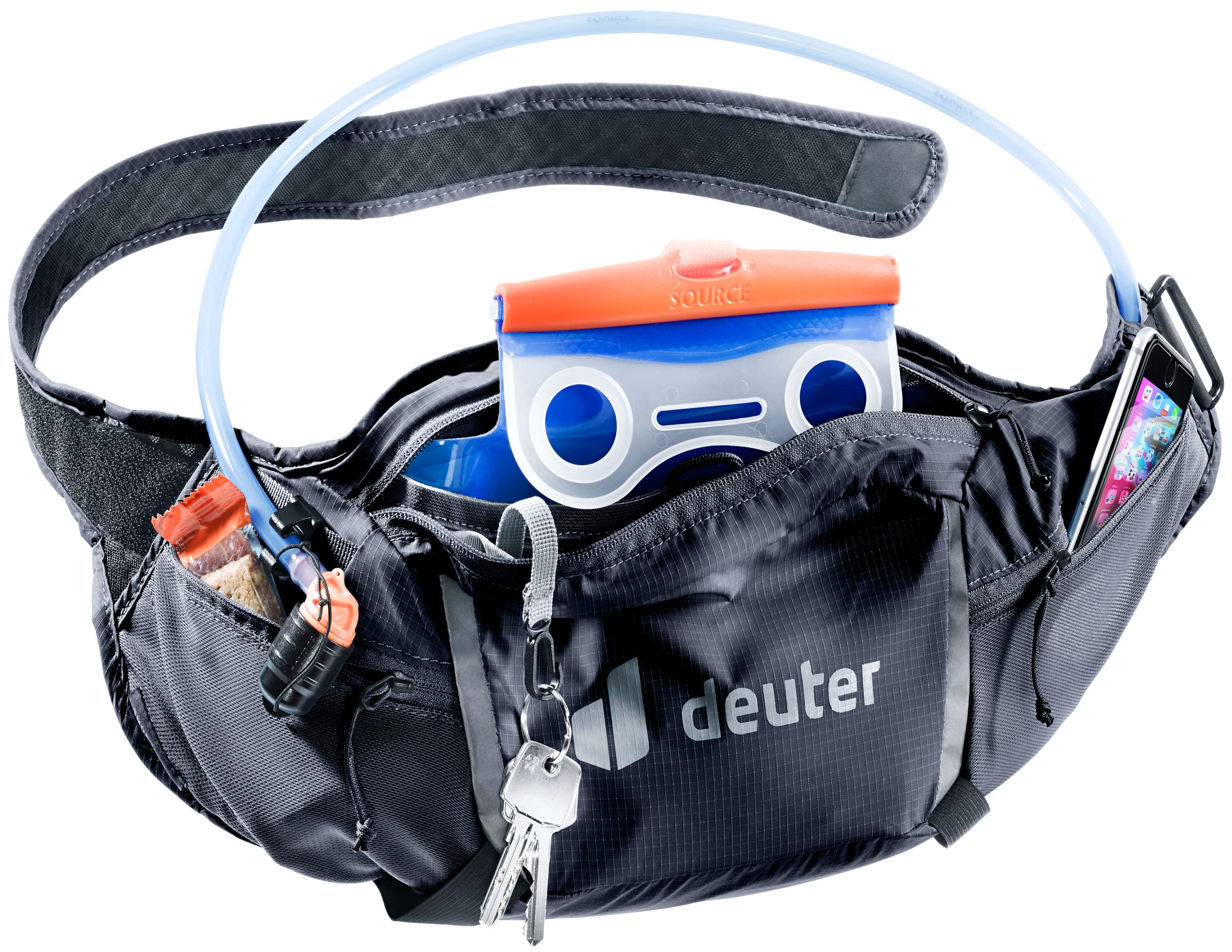 deuter-shortrail-iii-cinturino-da-trail-running-portabastoni-con-tasche-cerniera image 4