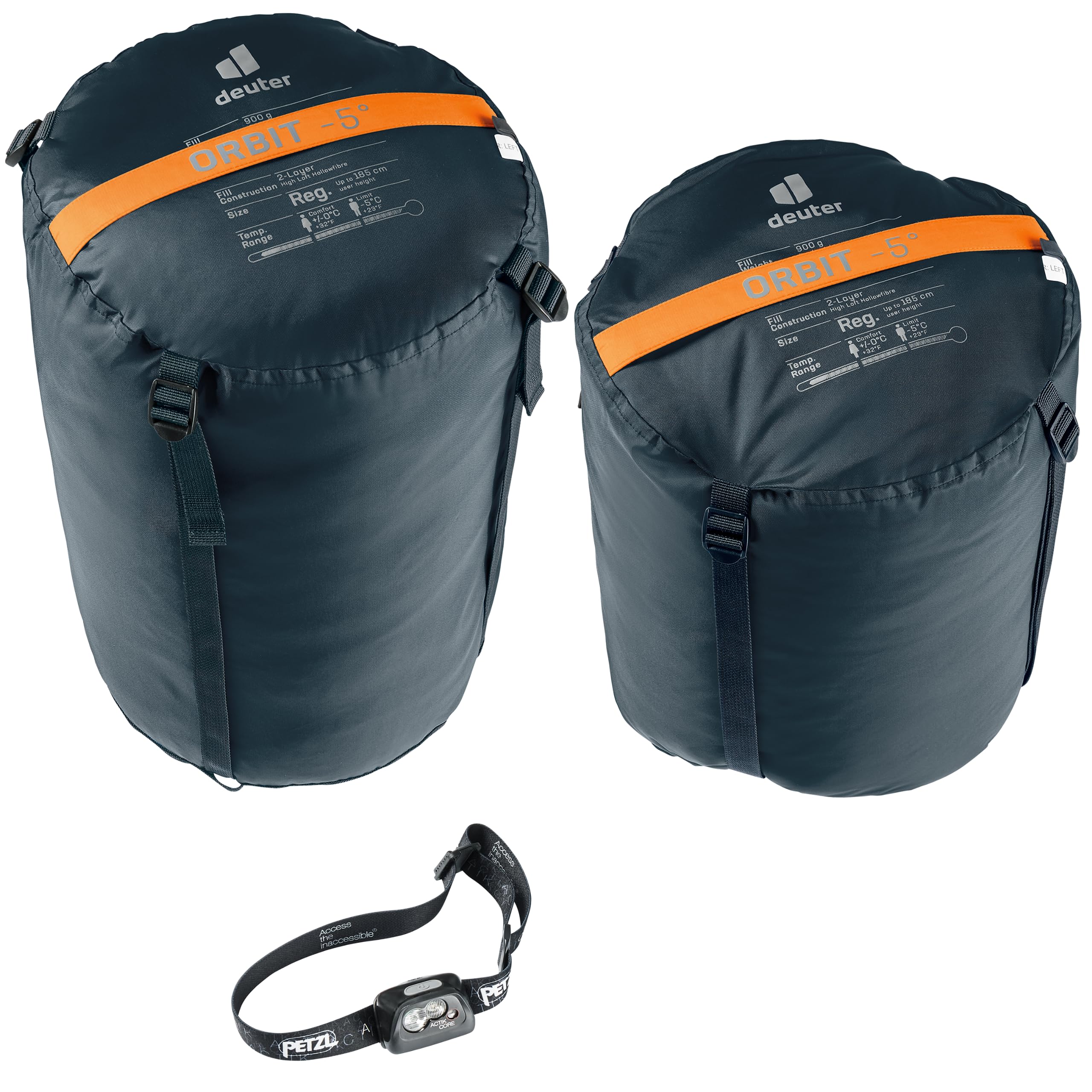 deuter-orbit-5-sacco-a-pelo-sintetico-2023-fino-a-185-cm-con-cerniera-autoblocca image 4