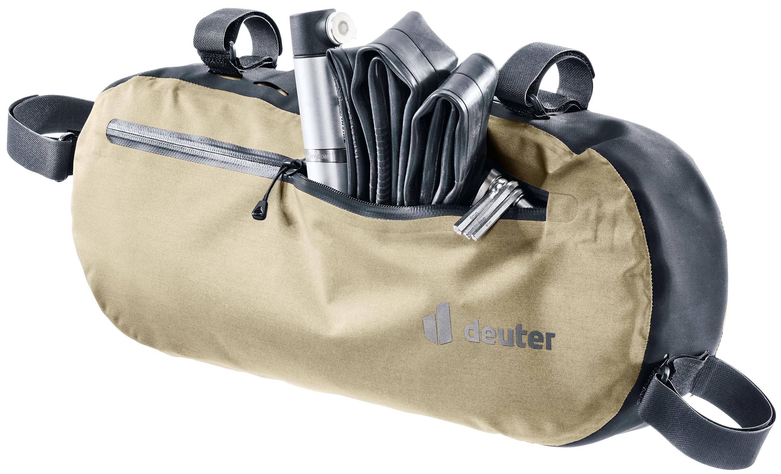 deuter-cabezon-fb-6-borsa-impermeabile-per-telaio-bici-con-cerniera-impermeabile image 2