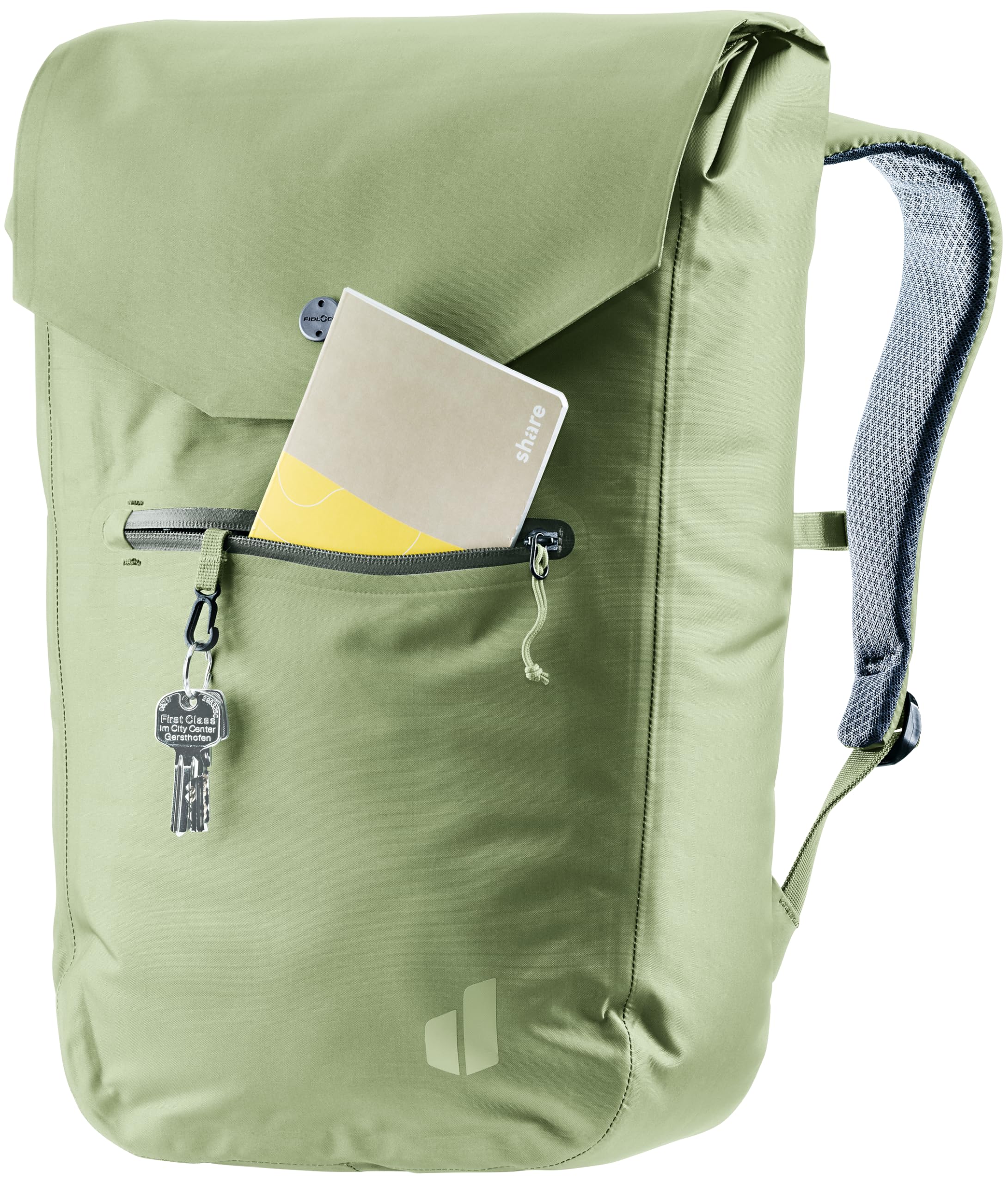 deuter-drout-20-zainetto-urbano-e-sportivo-impermeabile-unisex-20-l-sistema-dors image 2