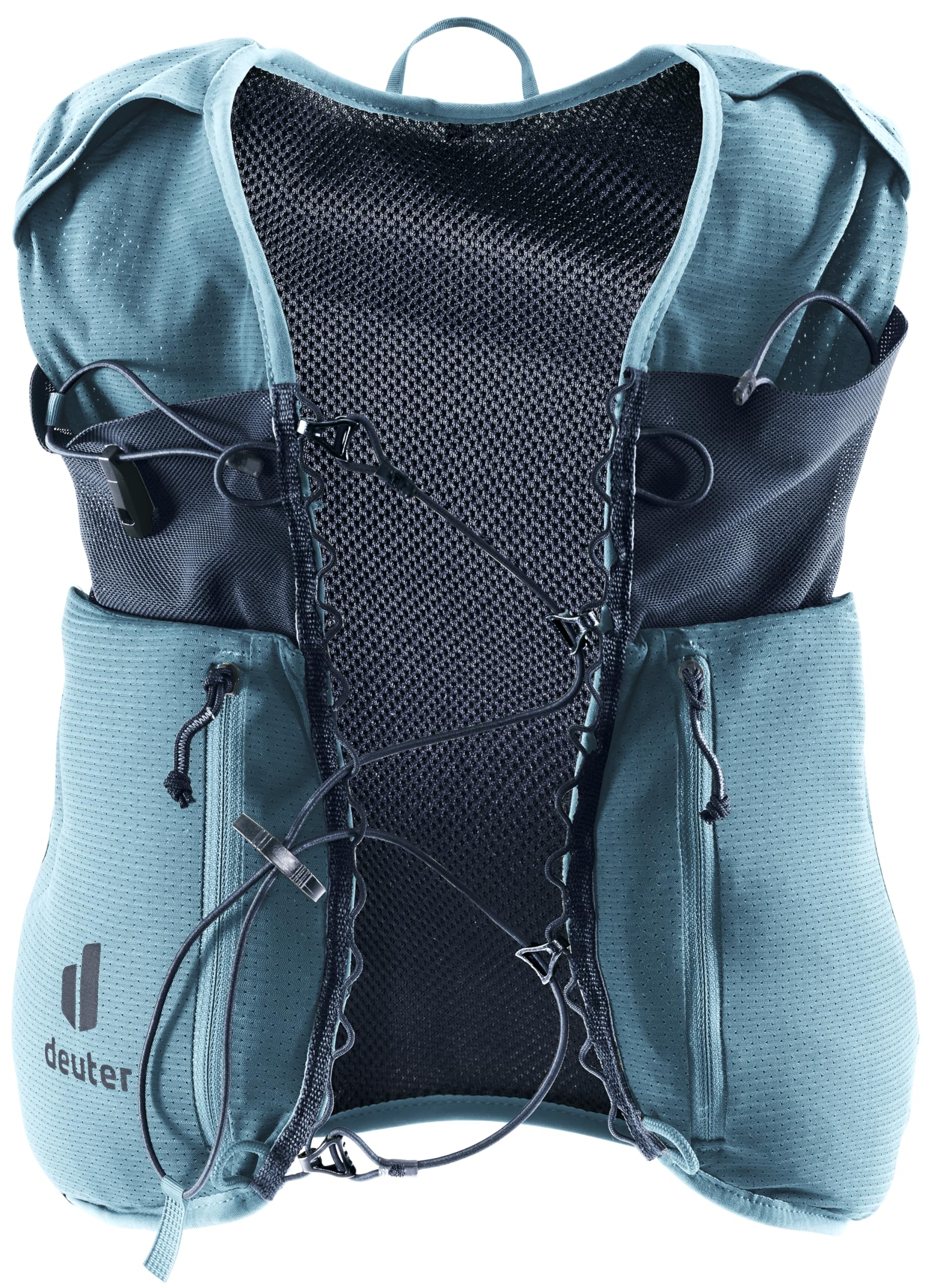 deuter-traick-5-gilet-da-trail-running-con-2-borracce-streamer-500-ml image 2