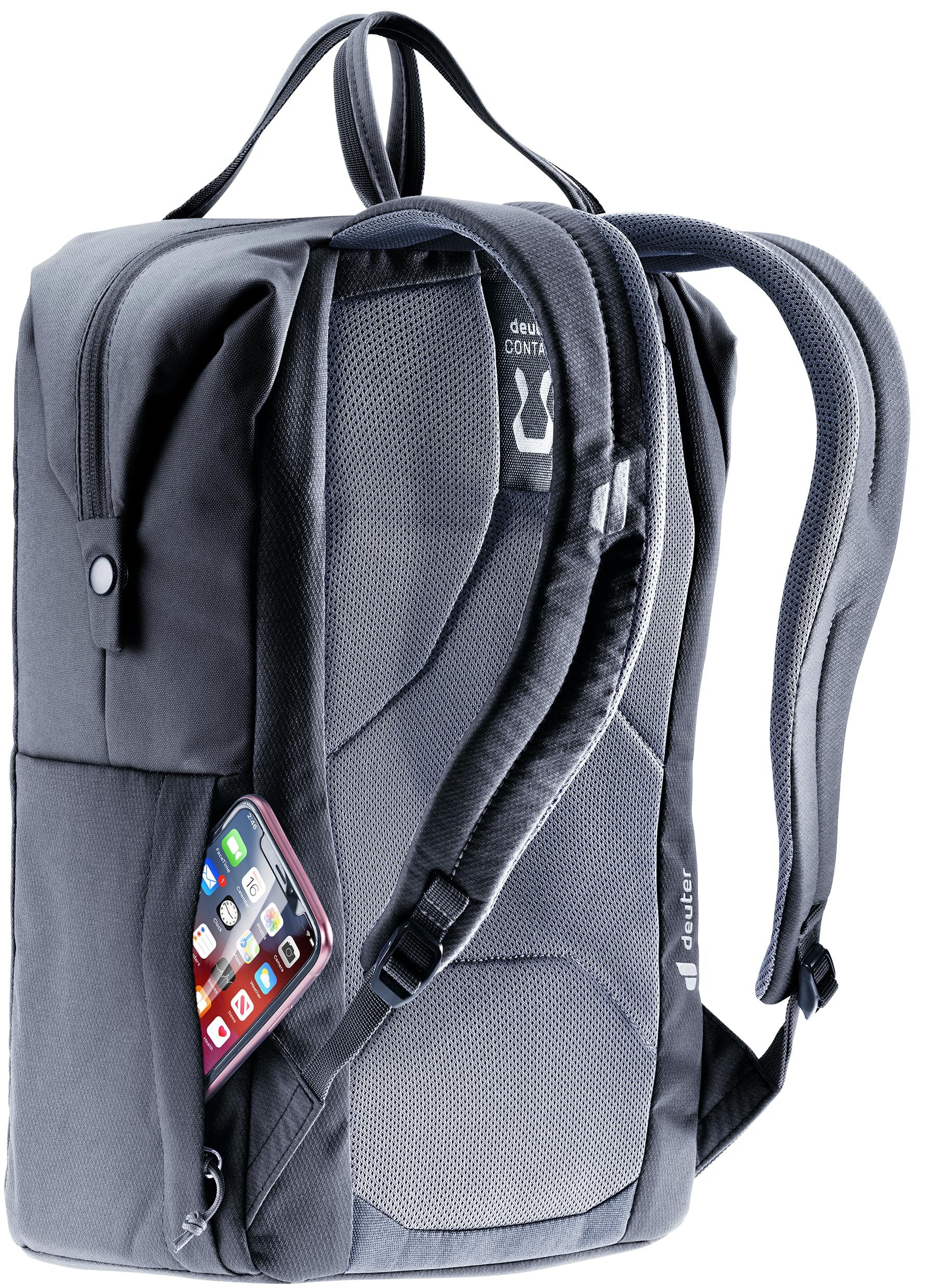 deuter-vista-zainetto-urbano-unisex-convertibile-in-shopper-con-dorsale-ergonomi image 6
